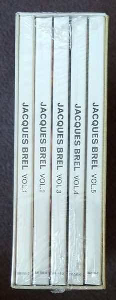 5CD/Zestaw pudełkowy Jacques Brel: Enregistrements Philips 1954-1961