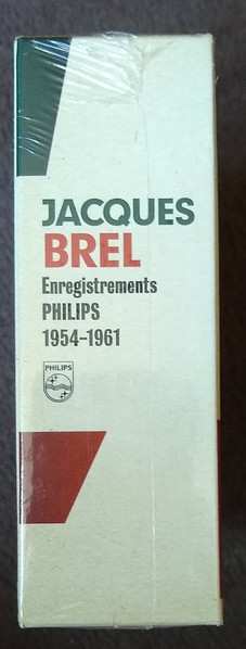 5CD/Zestaw pudełkowy Jacques Brel: Enregistrements Philips 1954-1961