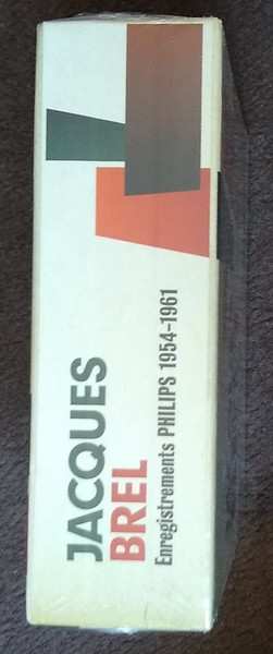 5CD/Zestaw pudełkowy Jacques Brel: Enregistrements Philips 1954-1961