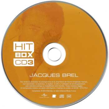 3CD Jacques Brel: Hit Box