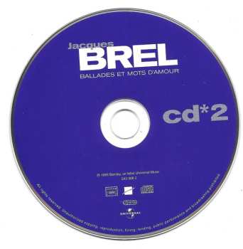 2CD Jacques Brel: Jacques Brel