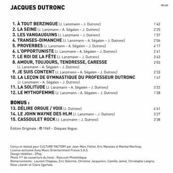 CD Jacques Dutronc: Jacques Dutronc LTD