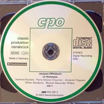 2CD Jacques Offenbach: Le Violoneux; Le 66