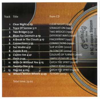 CD Jacques Stotzem: 25 Acoustic Music Years