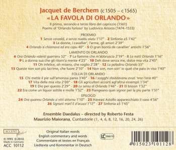 CD Ensemble Daedalus: La Favola Di Orlando