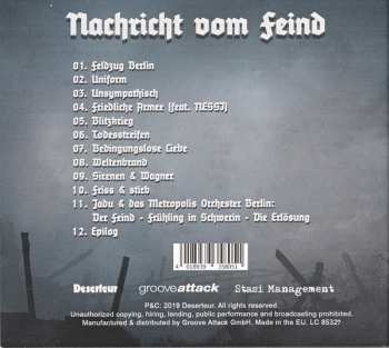 CD Jadu Laciny: Nachricht Vom Feind