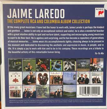 22CD/Zestaw pudełkowy Jaime Laredo: The Complete RCA And Columbia Album Collection