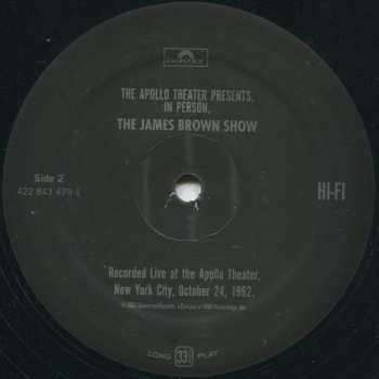 LP James Brown: 'Live' At The Apollo