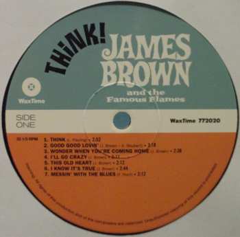 LP James Brown & The Famous Flames: Think!