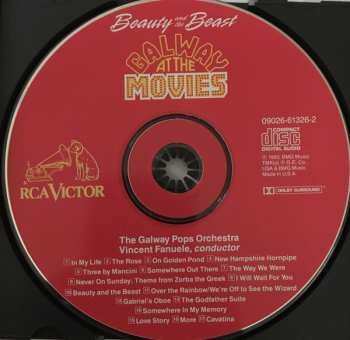 CD James Galway: Beauty And The Beast - Galway At The Movies