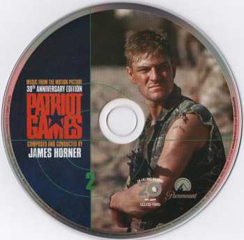 2CD James Horner: Patriot Games (Music From The Motion Picture)