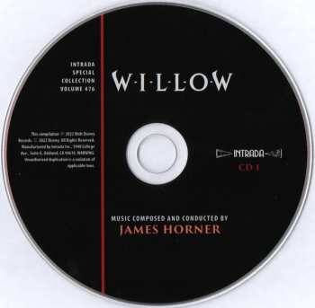 2CD James Horner: Willow (Original Motion Picture Soundtrack) LTD