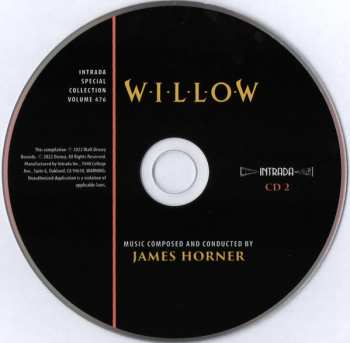2CD James Horner: Willow (Original Motion Picture Soundtrack) LTD