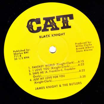 LP James Knight & The Butlers: Black Knight