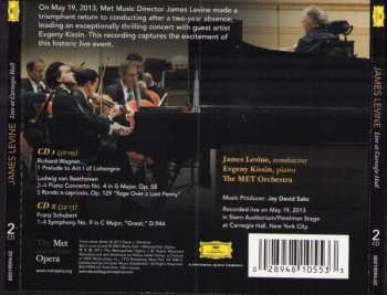 2CD Franz Schubert: Live At The Carnegie