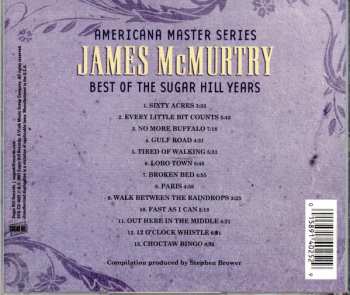 CD James McMurtry: Best Of The Sugar Hill Years