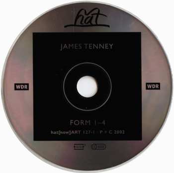 2CD James Tenney: Forms 1-4 - In Memoriam Edgar Varèse, John Cage, Stefan Wolpe, Morton Feldman LTD