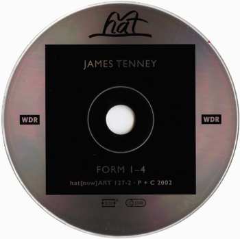 2CD James Tenney: Forms 1-4 - In Memoriam Edgar Varèse, John Cage, Stefan Wolpe, Morton Feldman LTD