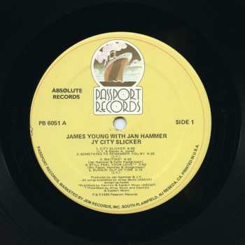 LP Jan Hammer: City Slicker