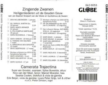 CD Camerata Trajectina: Zingende Zwanen - Heiligenliederen Uit de Gouden Eeuw
