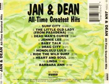 CD Jan & Dean: All-Time Greatest Hits