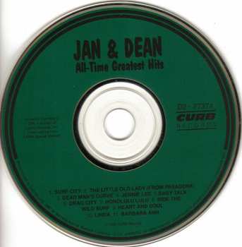 CD Jan & Dean: All-Time Greatest Hits