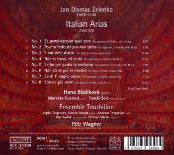 CD Jan Dismas Zelenka: Italian Arias ZWV 176