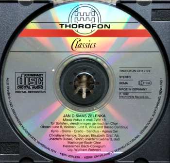 CD Jan Dismas Zelenka: Zelenka: Missa Votiva