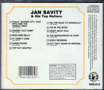CD Jan Savitt And His Top Hatters: The Uncollected Jan Savitt, 1939