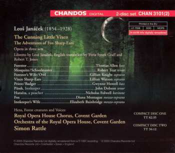 2CD/Zestaw pudełkowy Sir Simon Rattle: The Cunning Little Vixen