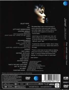 DVD Janet Jackson: The Velvet Rope Tour - Live In Concert