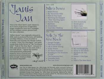 2CD Janis Ian: Billie's Bones & Folk Is The New Black