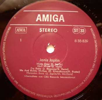 LP Janis Joplin: Janis Joplin