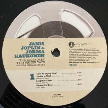 LP Janis Joplin: The Legendary Typewriter Tape 