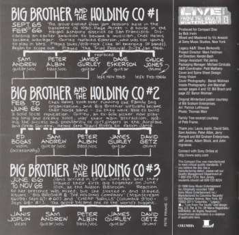 CD Big Brother & The Holding Company: Live At Winterland '68