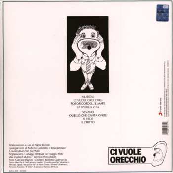 LP Enzo Jannacci: Ci Vuole Orecchio CLR | LTD