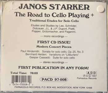 CD Janos Starker: The Road To Cello Playing