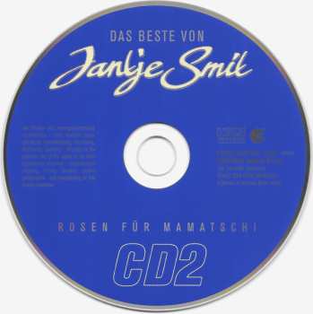 2CD Jan Smit: Das Beste Von Jantje Smit - Rosen Für Mamatschi