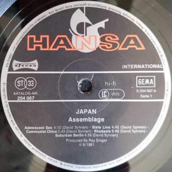 LP Japan: Assemblage