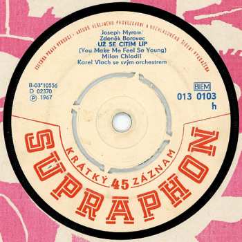 SP Jaromír Mayer: Její Láska / Už Se Cítím Líp