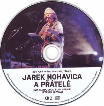 2CD/DVD Jaromír Nohavica: Jarek Nohavica A Přátelé