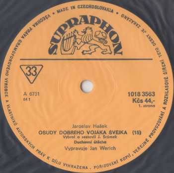 LP Jaroslav Hašek: Osudy Dobrého Vojáka Švejka 15
