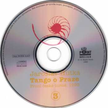 CD Jaroslav Hutka: Tango O Praze (První České Turné, 1990)