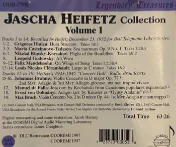 CD Jascha Heifetz: Collection Vol.1   