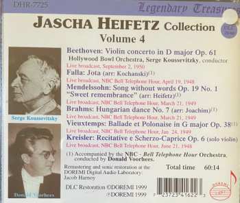 CD Jascha Heifetz: Collection Vol.4