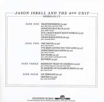 2LP Jason Isbell And The 400 Unit: Georgia Blue