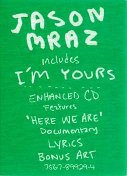 CD Jason Mraz: We Sing, We Dance, We Steal Things