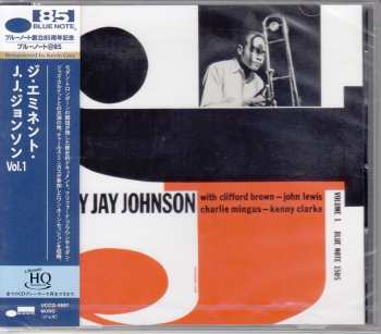 CD J.J. Johnson: The Eminent Jay Jay Johnson Volume 1 LTD