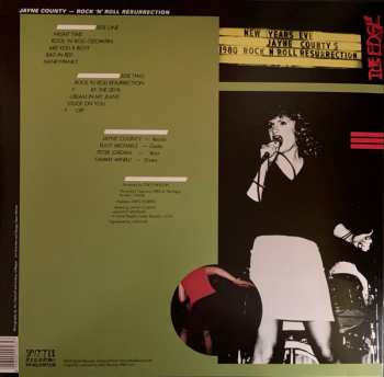 LP Jayne County: Rock 'n' Roll Resurrection (In Concert)