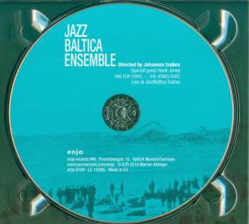 CD Hank Jones: One For Three-The Jones Suite-Live at Jazzbaltica Salzau